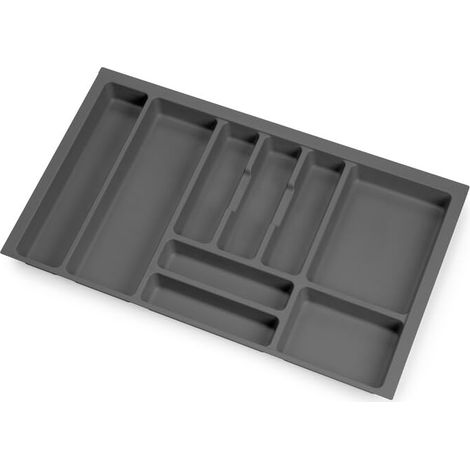 Porte-couverts réglable de tiroir pour cuisine - organisateur de tiroirs - séparateur de couverts - en plastique résistant 80 (1/5)