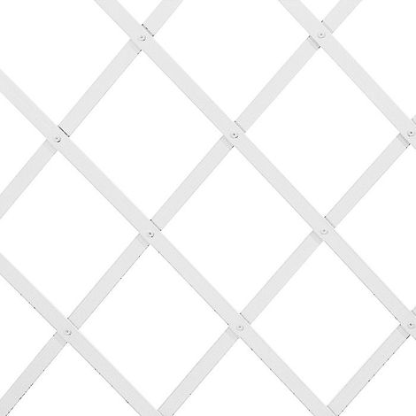 Traliccio estensibile bianco 100x100 cm (1/2)