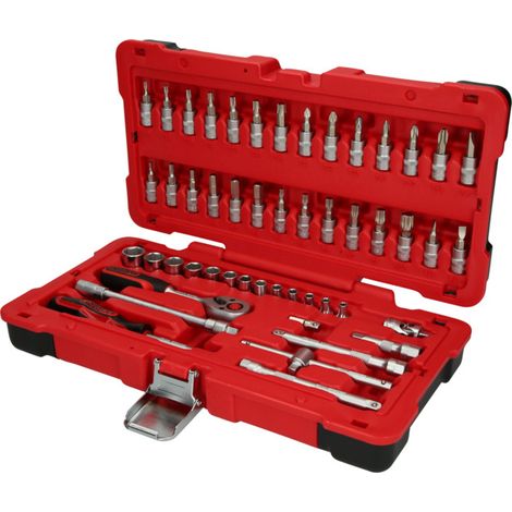 Kstools Set complet de douilles 50 pièces finition matte (1/5)