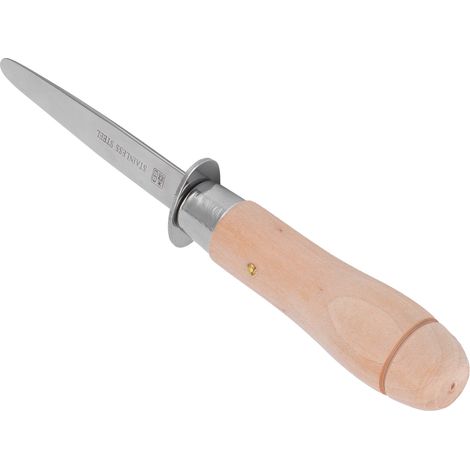 Austernmesser aus Edelstahl mit langem Griff, großes, arbeitssparendes Austernmesser für Meeresfrüchte (1/5)