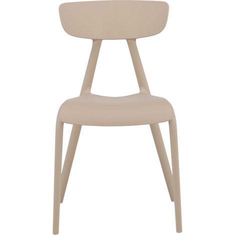 Ursholmen Esszimmerstuhl Kunststoff beige. (1/3)
