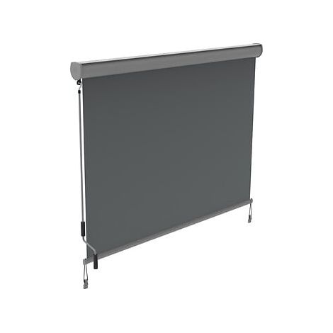 Store manuel vertical - Gris anthracite - 1.4x2m