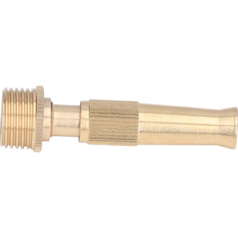 Buse de tuyau d'arrosage G1/2 filetage externe, haute pression, rotative, réglable (1/5)