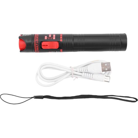 Localisateur fibre 80 km – Connecteur universel 2,5 mm – Lumière rouge – Rechargeable – Haute portée