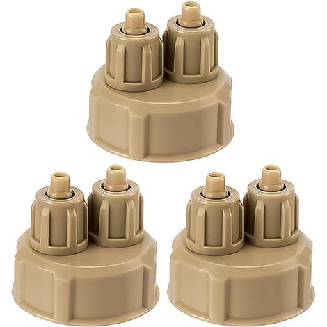 3-teiliges Aquarium-Zubehörset, CO2-Zubehör, austauschbare CO2-Kappe, langlebiger CO2-Generator, multifunktionaler CO2-Reaktor.