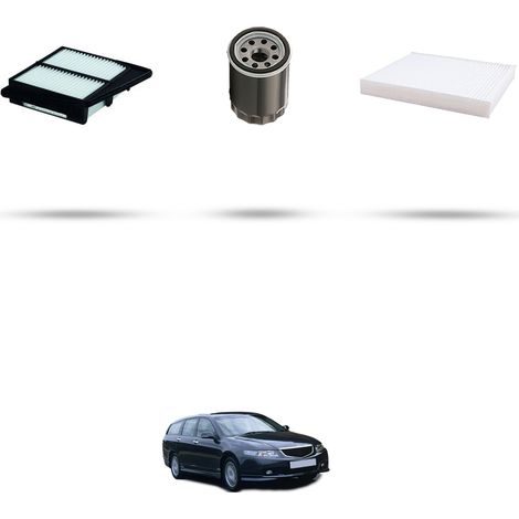Kit tagliando 3 filtri compatibile con Honda Accord VII 2.0 115kw dal 2003 (1/5)