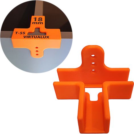 Serre-joint de charpentier T-55 pour planches de 18 mm (1/5)