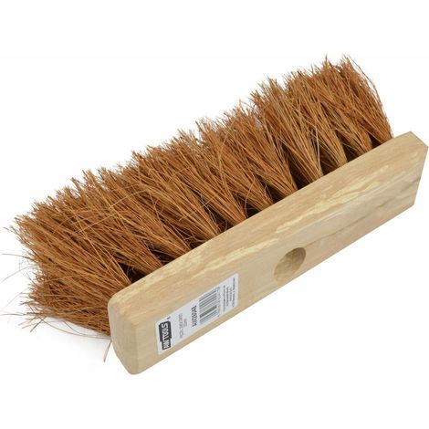 Brocha para alquitrán 200mm sin mango Awtools, modelo profesional para aplicación de betunes y barnices, cerdas sintéticas resistentes, uso intensivo en superficies grandes