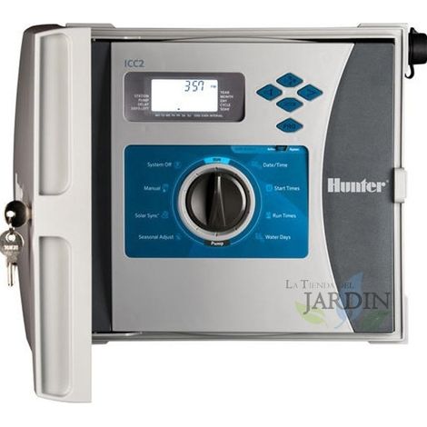 ICC2 Hunter Beregnungssteuergerät, Basis 8 Stationen, bis zu 38 Stationen
