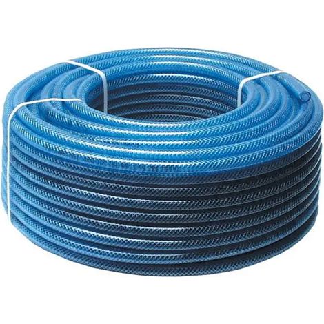 Güde Druckluftschlauch 50m 6mm Druckluft Gewebeschlauch Kupplung Schnellkupplung