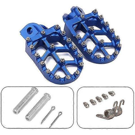 Für KTM SX SXF EXC EXCF XC XCF XCW XCFW 65 85 125 150 200 250 300 350 Fußrasten, Stifte, Fußstützen, Pedale – Satz, blau (1/5)