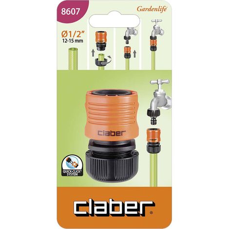 Raccordo Rapido Art 8607 1/2 Claber 2 Blister