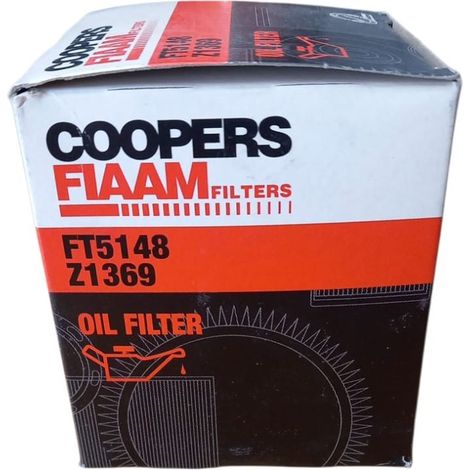 Filtro olio motore marca coopers fiaam codice filtro ft5148  z1369