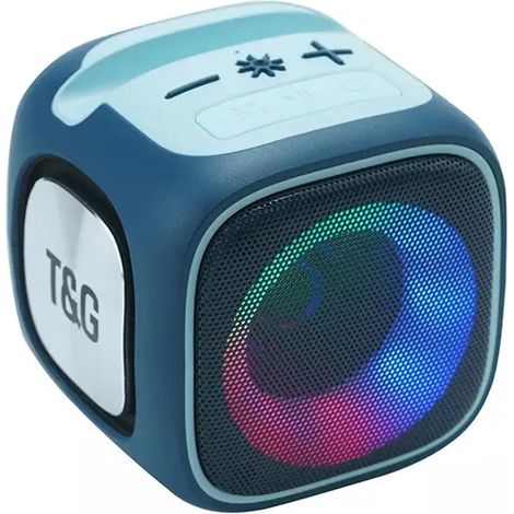 Enceinte Bluetooth sans fil, compatible avec les interfaces carte TF, USB et AUX, appels mains libres TWS.