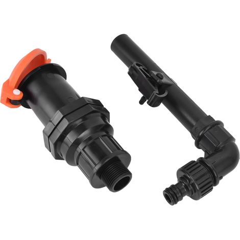 Schnellanschluss-Wasserhahn mit G3/4-Außengewinde, 6-Zoll-Schnellkupplung, Bewässerungshahn für Bewässerungsanlagen (1/5)