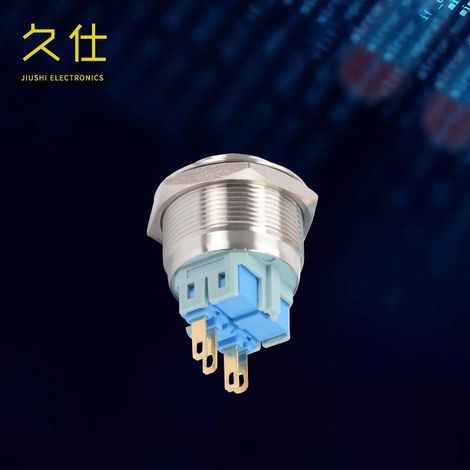 A25-11H Stainless Steel Waterproof Self-Resetting High-Pressure Button Switch 25mm (1/4)
