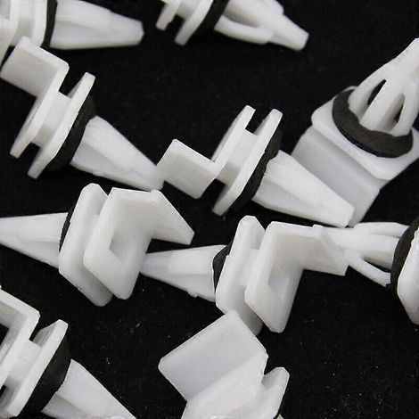 30 clips de moulure de bas de caisse avec mastic pour Honda Acura 91513SM4000 (1/2)