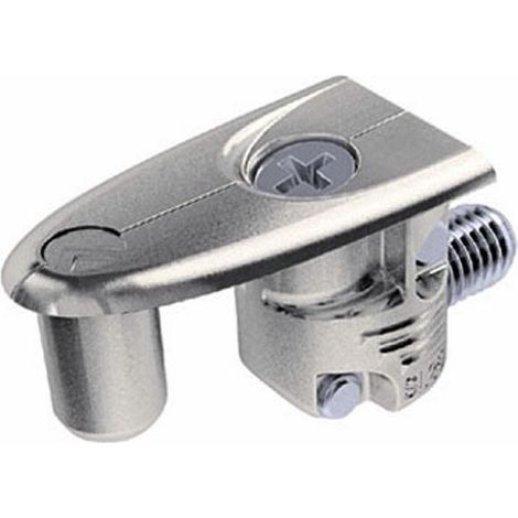 soporte union elefant zamak niquel sp25mm. para tableros de 25mm. (1/3)