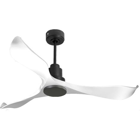 Ventilatore da soffitto Reversibile Termostato Wifi Motore CC Tetti inclinati Telecomando Adattatore 2/3 lame Hypersilence Memoria PURLINE VirginD132C0467173