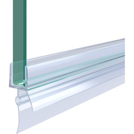 Mai & Mai Guarnizione Sottoporta in PVC per Box Doccia,Guarnizione per Porta Doccia Vetro 6mm,Ricambio Orizzontale di guarnizione per Cabine Doccia 60cm 309D2