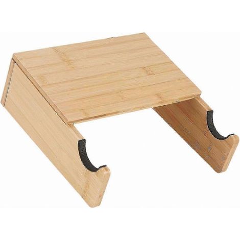 Support mural pour vélos, support horizontal en bois, solution de rangement gain de place 2025 (1/5)