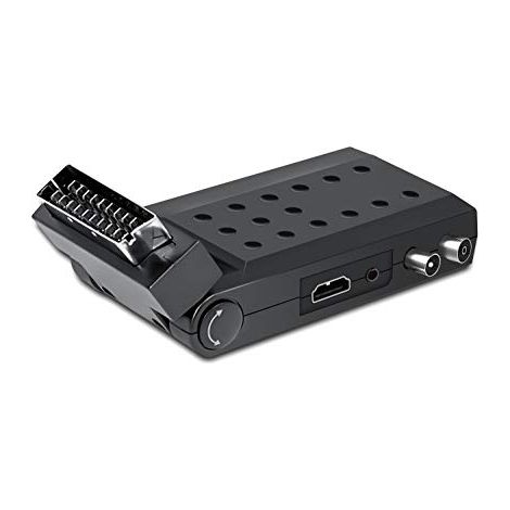 Diprogress Ricevitore Digitale Terrestre Scart Stick DVB-T2 H265/HEVC Main 10 Telecomando Universale - DPT202SB