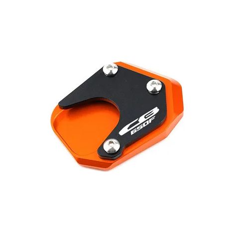 (CB650F Orange) Compatible avec les motos HONDA CB 650R, CB650R, CBR650R, CB 650F et CBR 650F (2014-2023). Béquille latérale CNC, extension et support maxpower. (1/4)