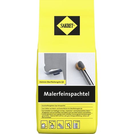 Sakret Malerfeinspachtel 5 kg Malerfeinspachtel