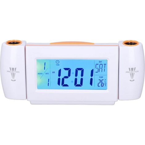 Réveil à Projection LED sans éblouissement avec Commande Vocale (1/5)