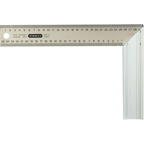 Equerre de menuisier - Longueur : 250 mm - STANLEY