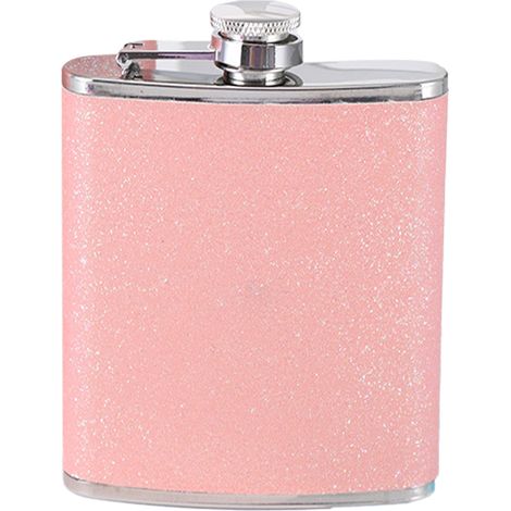 Flask - Acier Inoxydable - 177 ml - Fini Noir Mat - Bouchon À Vis - Pour Cadeau Ou Usage Personnel - 1 Pièce (1/5)
