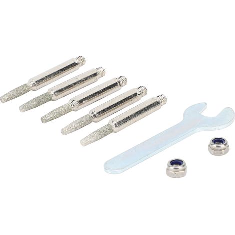 Lot de 5 pierres à aiguiser pour tronçonneuse, haute dureté, lime à affûter pour tronçonneuse (1/5)