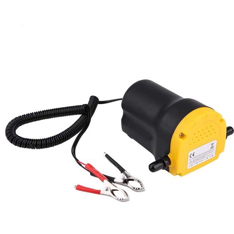 Hofuton DC 12V 60W Pompe à Vidange de Voiture,Diesel Aspiration Kitde Transfert de Carburant,Pompe à Huile Diesel Aspiration Kit Pompe à Vidange Huile Diesel 250L / Heure (1/5)