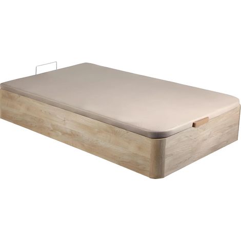 Rete a doghe con contenitore 90 x 200 cm Naturale chiaro - HESTIA di YSMÉE (1/5)