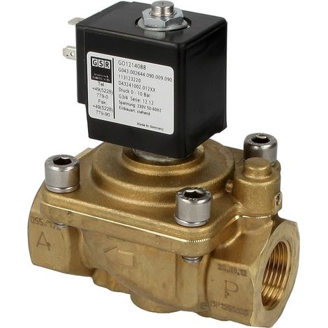 Electrovanne GSR E 4324/1002./012 ¾’’, fermée hors tension, 230V, 50 Hz