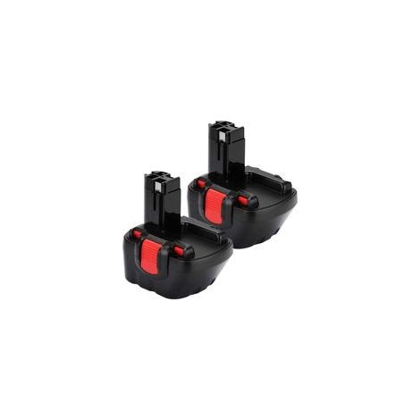 2X Tecmana 12V 3000mAh NI-MH Batterie pour Bosch 2607335261 2607335274 2607335375 2607335415 2607335454 2607335541 2607335675 BAT043 BAT045 BAT046 BAT049 BAT120 BAT139 (1/5)