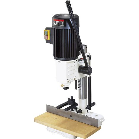 JET – Mortaiseuse à bédane carré d'établi 12,7 mm – Moteur 0,37 kW 230V – Butée de profondeur réglable – JBM5M (1/4)