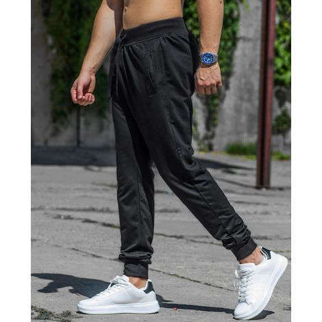 Schwarze Herren-Jogginghose Recea XXL