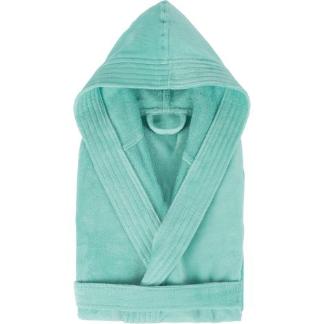 Peignoir enfant à capuche COOL en velours 4 ans (1/5)