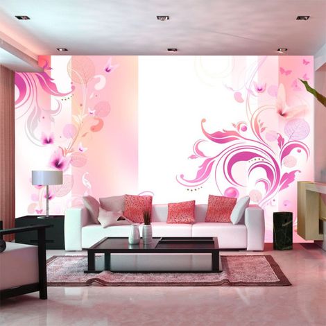 Papier Peint "Rose Passion" 70 x 100 cm (1/2)