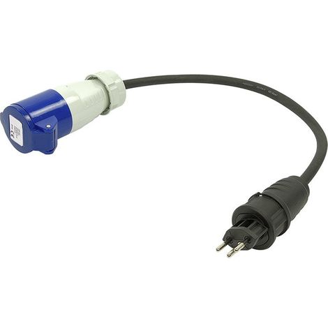 Cavo adattatore 40cm 3x1,5mm² da spina svizzera a CEE (1/4)
