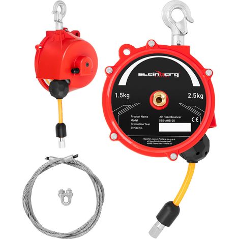 Kabelbalancer mit Druckluftschlauch, 1,5–2,5 kg, 1,3 m (1/5)