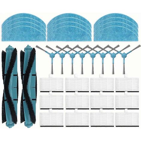 Pour Cecotec Conga 7490 Immortal / 8290 Immortal Ultra Power Genesis X – Treme Main Side Brosse Filtre Serpillière Dust Bags (1/5)