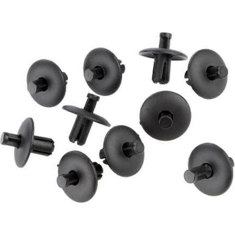 10 clips de garniture et de carrosserie pour Q3 Q5 Q7 A4 A5 A8 4D0807300 Garnitures intérieures d'habitacle noires, garnitures d'ailes, garnitures de roues, doublures de calandre (1/5)