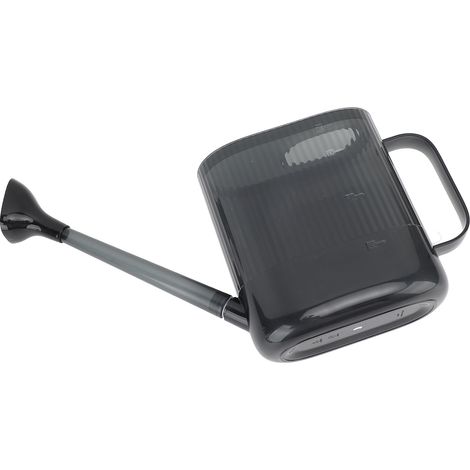Arrosoir pour plantes d'intérieur, 1,8 l, PP, multifonctionnel, long bec, pour jardin et plantes, couleur grise. (1/5)