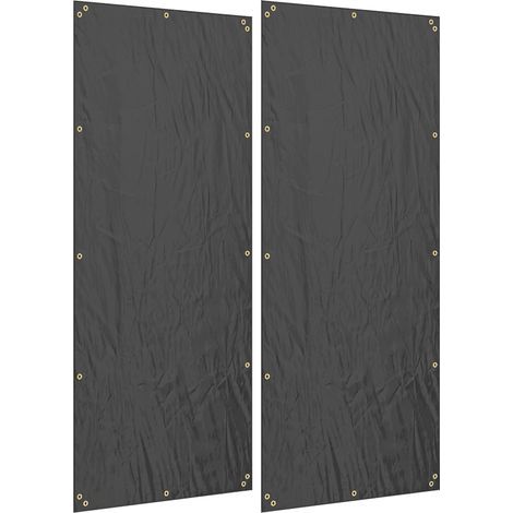 AMXCNOY Lot de 2 housses de protection pour râtelier à bois, 148 x 62 cm, imperméable 600D Oxford, protection UV, housse de protection pour râtelier à bois de chauffage, pour râtelier à bois 62-66T x (1/5)