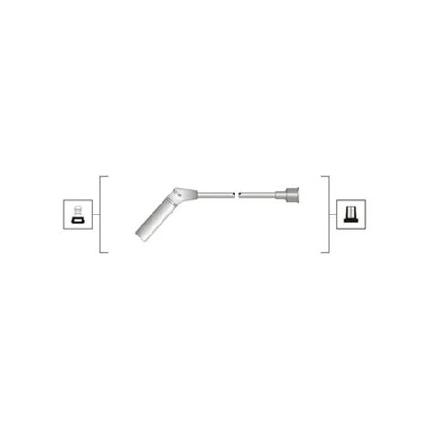 Kit de câbles d'allumage Magneti Marelli 941319170061 AUDI