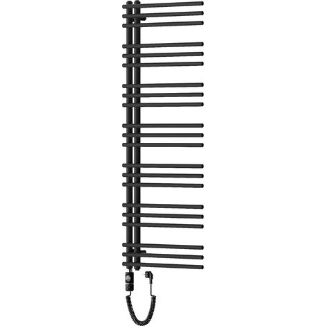 Mexen Neptun Elektroheizkörper 1400 x 500 mm, 600 W, schwarz - W101-1400-500-2600-70 (1/5)