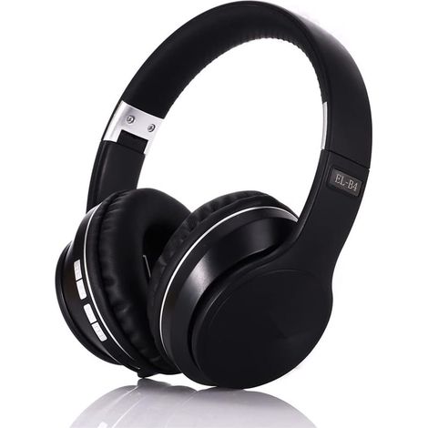 Casque o sport Bluetooth 5.0 sans fil Hi-Fi stéréo, pliable et (1/5)