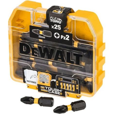 Embouts Impact Torsion - PH2 - 25 mm - Pour Perceuse Visseuse - 25 Pièces